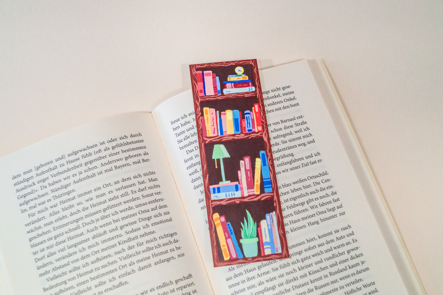 Lesezeichen "Bibliothek"