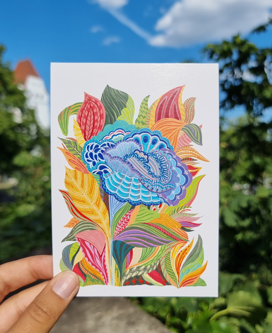 postcard "blossom"