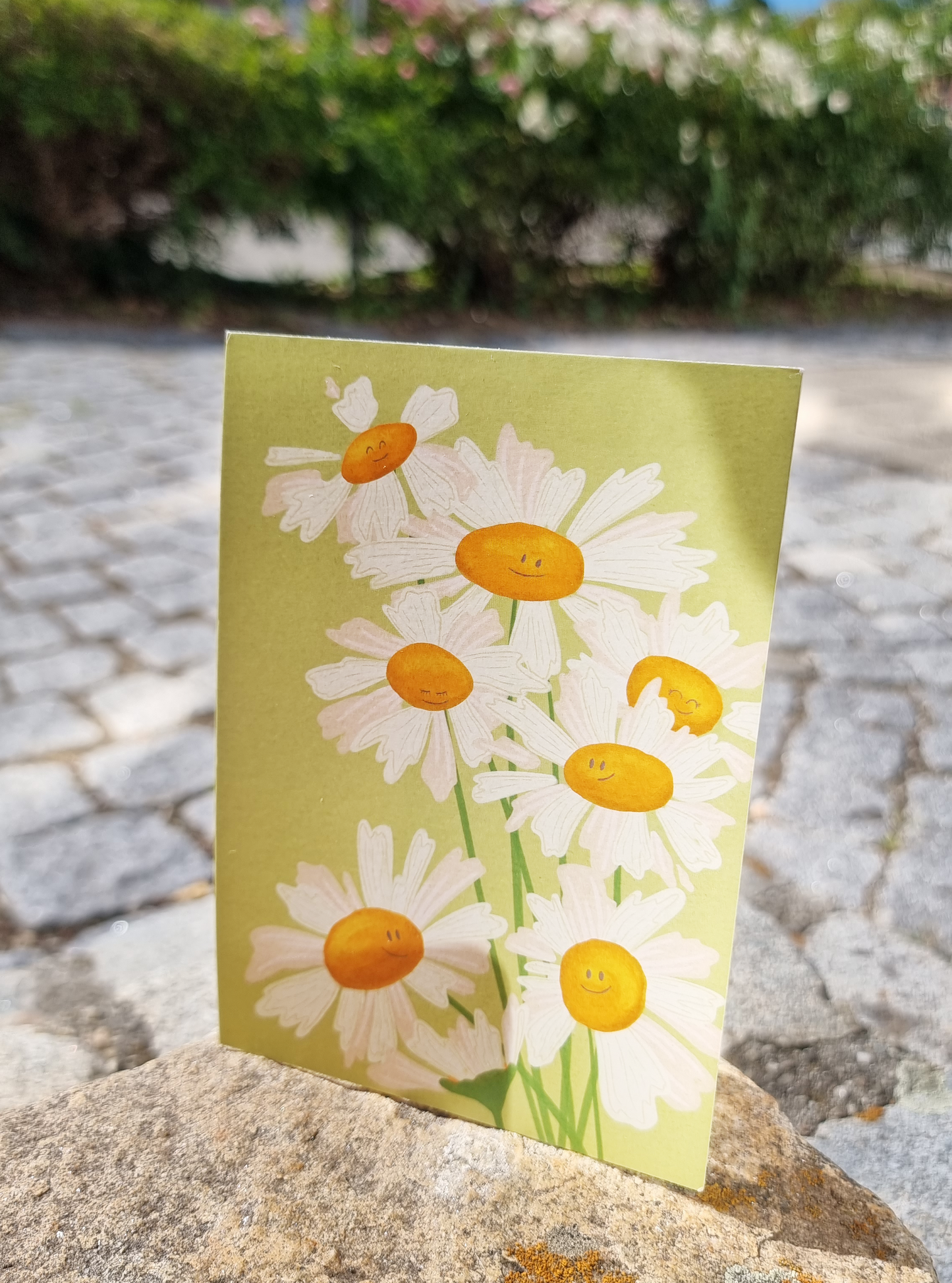 Postkarte "Happy Daisies"
